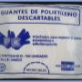Bolsa de guantes x 100 unidades
