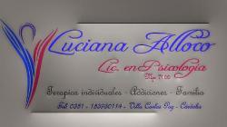 Luciana Alloco Lic. en Psicólogia