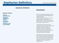 Depilación Definitiva