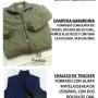 CAMPERA DE GABARDINA - CHALECO DE TRUCKER
