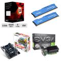 Combo Actualización Fx6300+gigabyte Ga-970a-ds3p+8gb+disc+Gt720