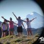 Subido por visitante en 16/6/2016 - Desde una cumbre a 1800 mts de altura, vista del Volcán Llaima
