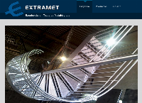 Sitio web de EXTRAMET