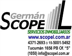 GERMAN SCOPEL SERVICIOS INMOBILIARIOS