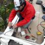 trabajo de aire ac.
