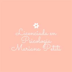 Licenciada en Psicología Mariana Petiti
