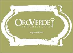 Inmobiliaria Oro Verde