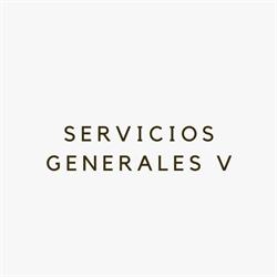 Servicios Generales V