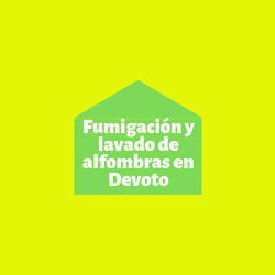 Fumigacion y Lavado de Alfombra en Devoto