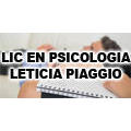 LICENCIADA EN PSICOLOGIA LETICIA PIAGGIO