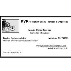 R Y R ASESORAMIENTOS TÉCNICOS