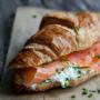 Croissant de salmon...ideal para una entrada!!