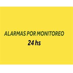ALARMAS POR MONITOREO LAS 24 HS