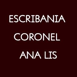 Escribanía Coronel Ana Lis