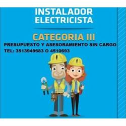 NICOLAS ALVAREZ ELECTRICISTA MATRICULADO