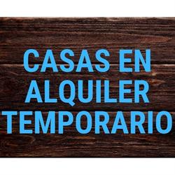 CASAS EN ALQUIELR TEMPORARIO