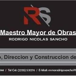 RODRIGO SANCHO MAESTRO MAYOR DE OBRA