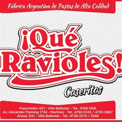 QUE RAVIOLES