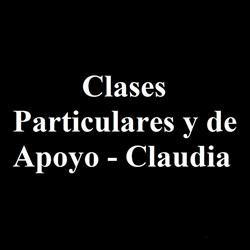 CLASES PARTICULARES Y DE APOYO - CLAUDIA