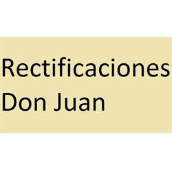 RECTIFICACIONES DON JUAN