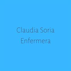 CLAUDIA SORIA - ENFERMERA