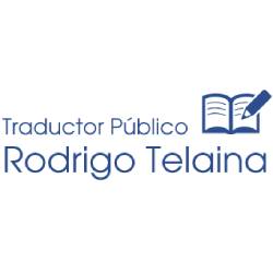 TRADUCTOR PUBLICO RODRIGO TELAINA