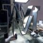 Letras corpóreas en acero inoxidable. TECNOLETRAS
