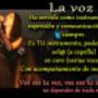 la voz