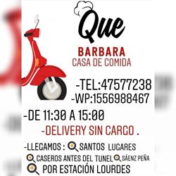 Delivery Que Bárbara