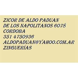 ZICOR DE ALDO PADUAN