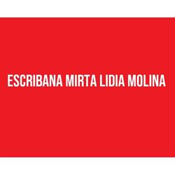 Escribana Mirta Lidia Molina