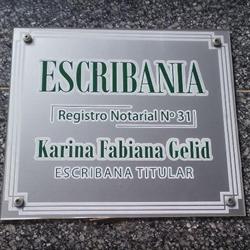 ESCRIBANA KARINA FABIANA GELID - REGISTRO NOTARIAL N° 31