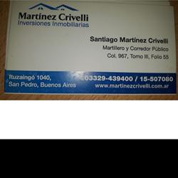 MARTINEZ CRIVELLI - INVERSIONES INMOBILIARIAS