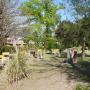 Sector de picnic en el parque