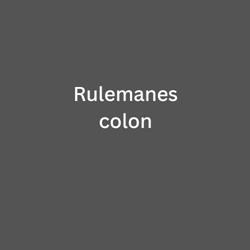 Rulemanes  Colón