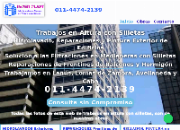 Imper Plast pintura con silleta trabajos en altura