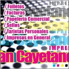 Impresos San Cayetano