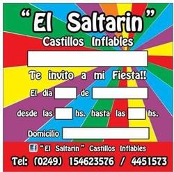 Saltarín Castillos Inflables