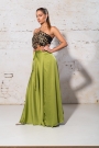 Top cadenas Falda palta