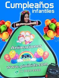 Animaciones para Cumpleaños infantiles a domicilio con Animadores de Fiestas