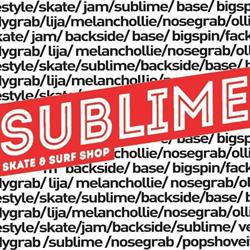 Sublime shop