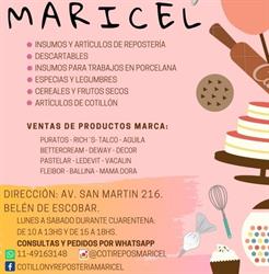 Cotillón y Repostería Maricel - Escobar
