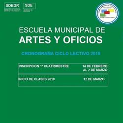 Escuela Municipal de Artes y Oficios