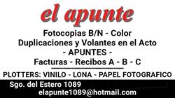 El apunte