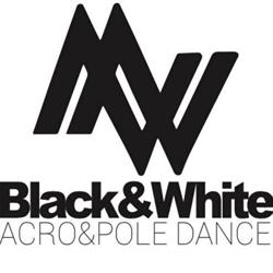 Black and White Acro y Pole Dance Studio