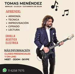 Clases de guitarra - Tomás Menéndez