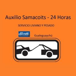 Grúas Gastón Samacoits - 24 Horas