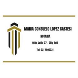 Notaria María Consuelo López Gastesi