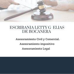 Escribanía Letty G Elias de Bocanera