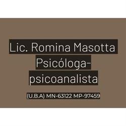 Lic Romina Masotta Psicología Clínica Adultos